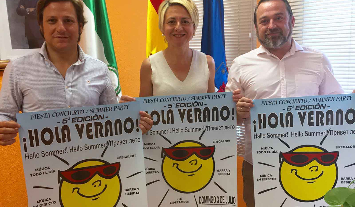 Roquetas de Mar da la bienvenida a la temporada estival con la fiesta ‘Hola Verano’