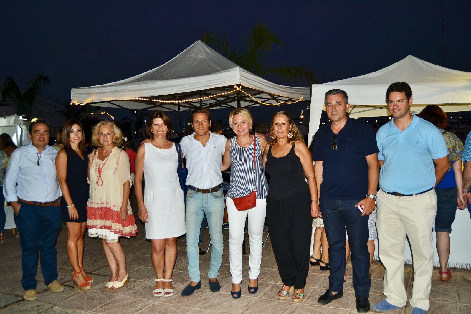 Gran éxito del Gastro-Art celebrado el viernes en el Puerto Deportivo de Aguadulce