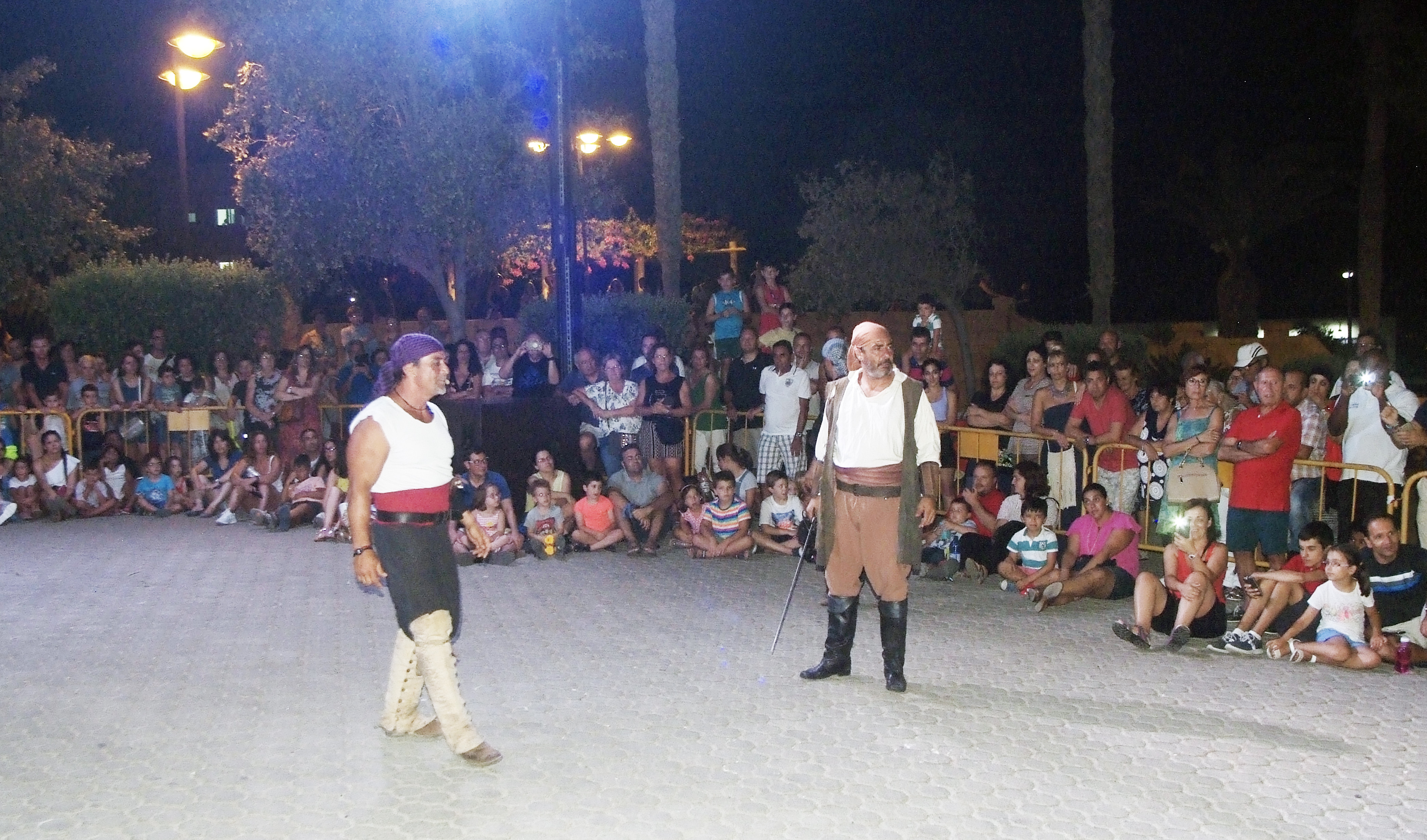 Los piratas toman el Castillo de Santa Ana de Roquetas