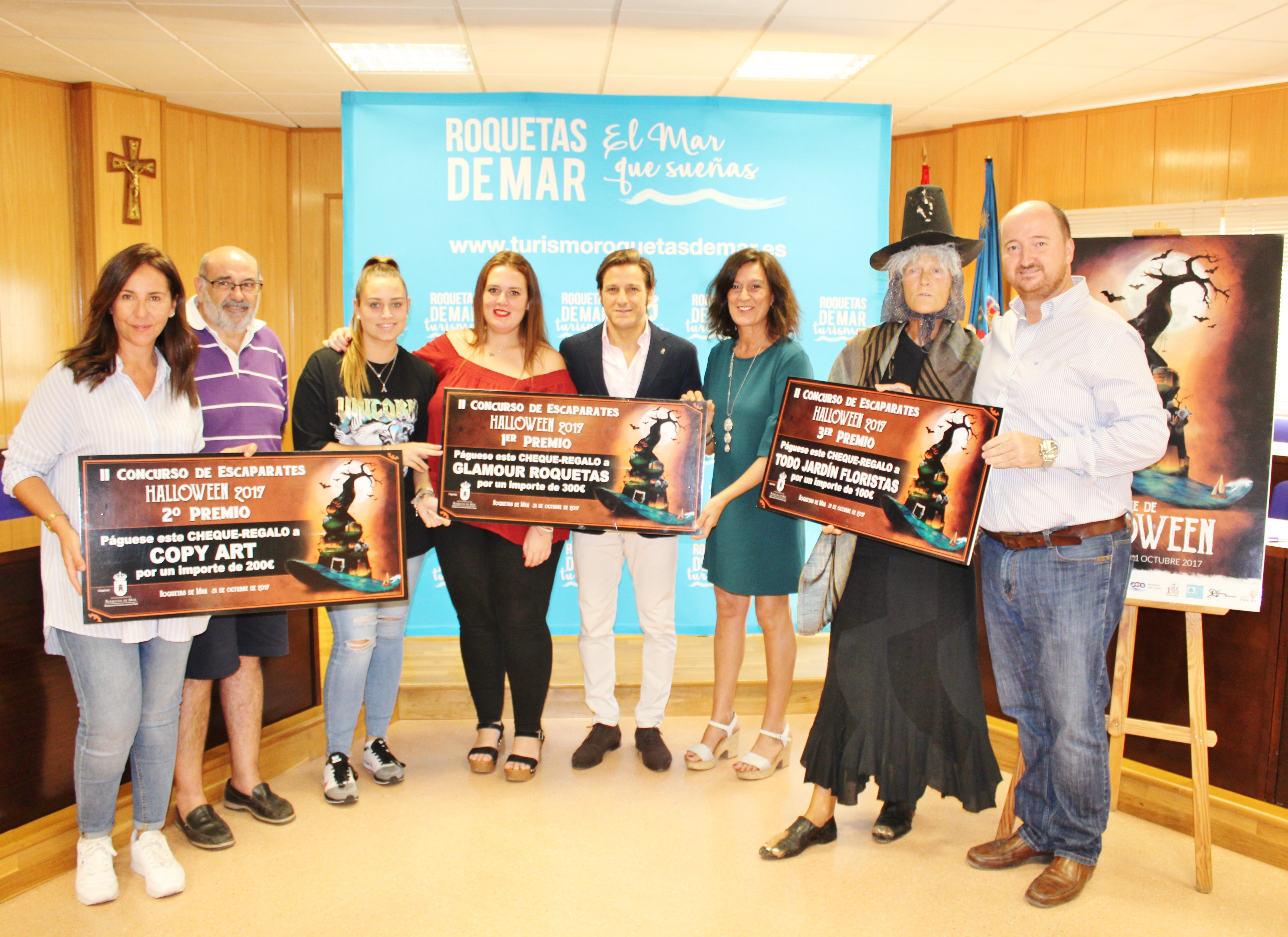 Concurso de Escaparates Halloween Roquetas de Mar
