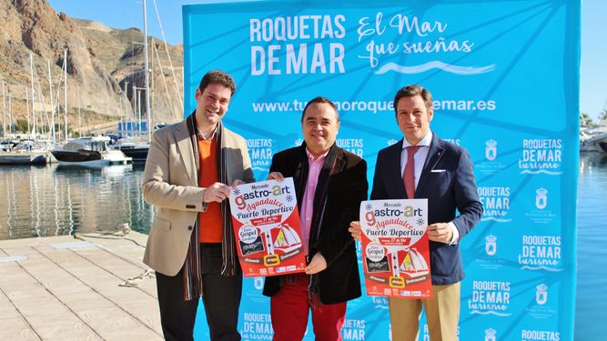 GastroArt, un mercado diferente en el Puerto de Aguadulce