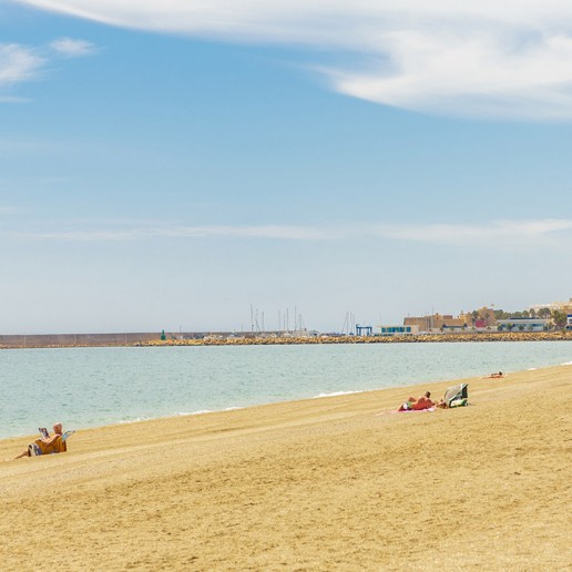 Playa de la Romanilla - Turismo Roquetas de MarPlaya Ventilla - Turismo Roquetas de Mar