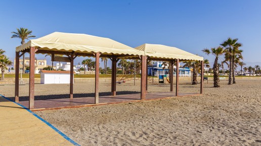 Playa de la Urbanización - Turismo Roquetas de MarPlaya Ventilla - Turismo Roquetas de Mar