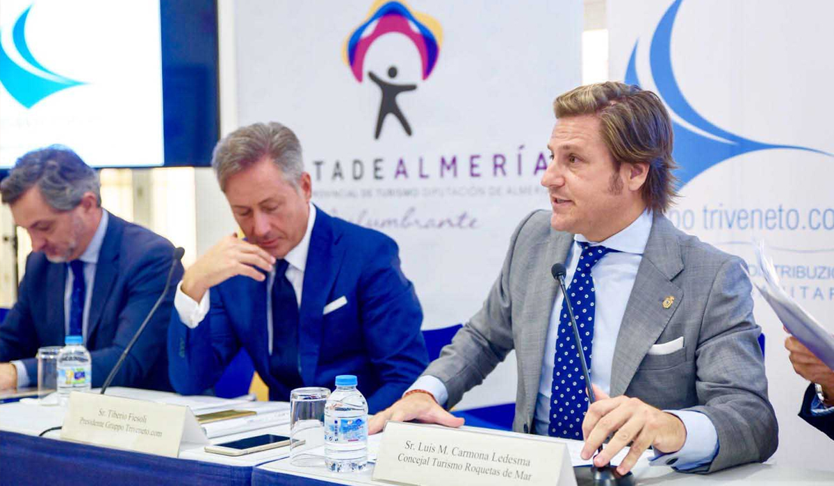 Roquetas de Mar recibe a 780 italianos que participarán en el XV Meeting Tiveneto.com