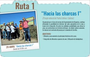 ruta 1 fotográfica hacia las charcas