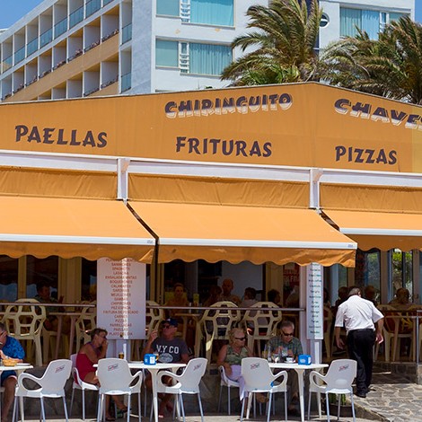 Chiringuito Chávez en Playa Serena