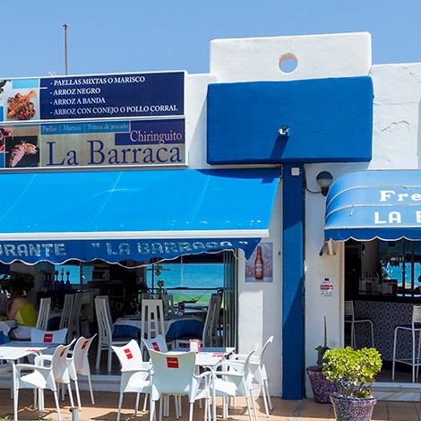 Chiringuito La Barraca en la Urbanización de Roquetas de Mar