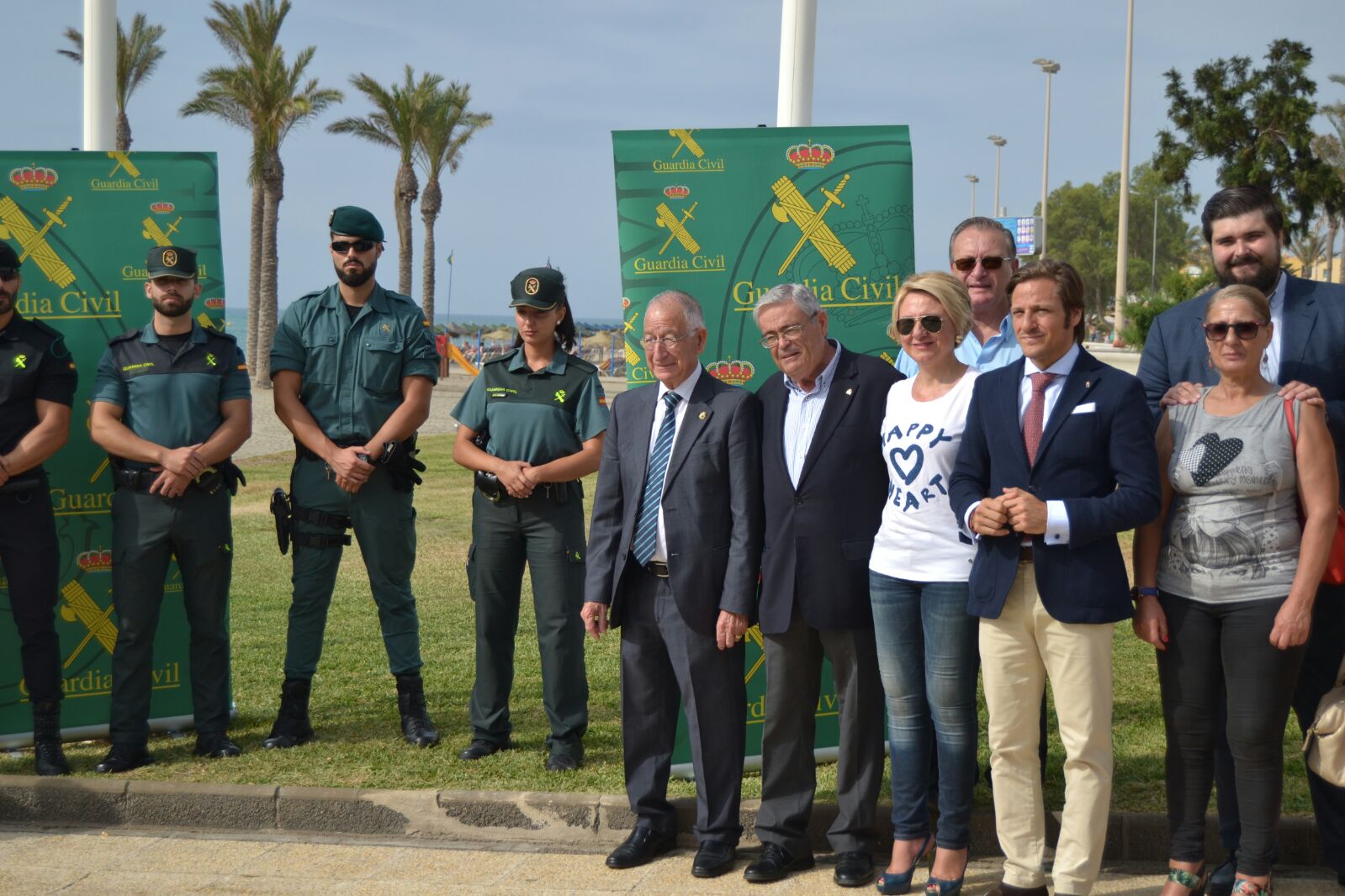 Un total de 250 agentes de la Guardia Civil componen el dispositivo de la Operación Verano en el Poniente