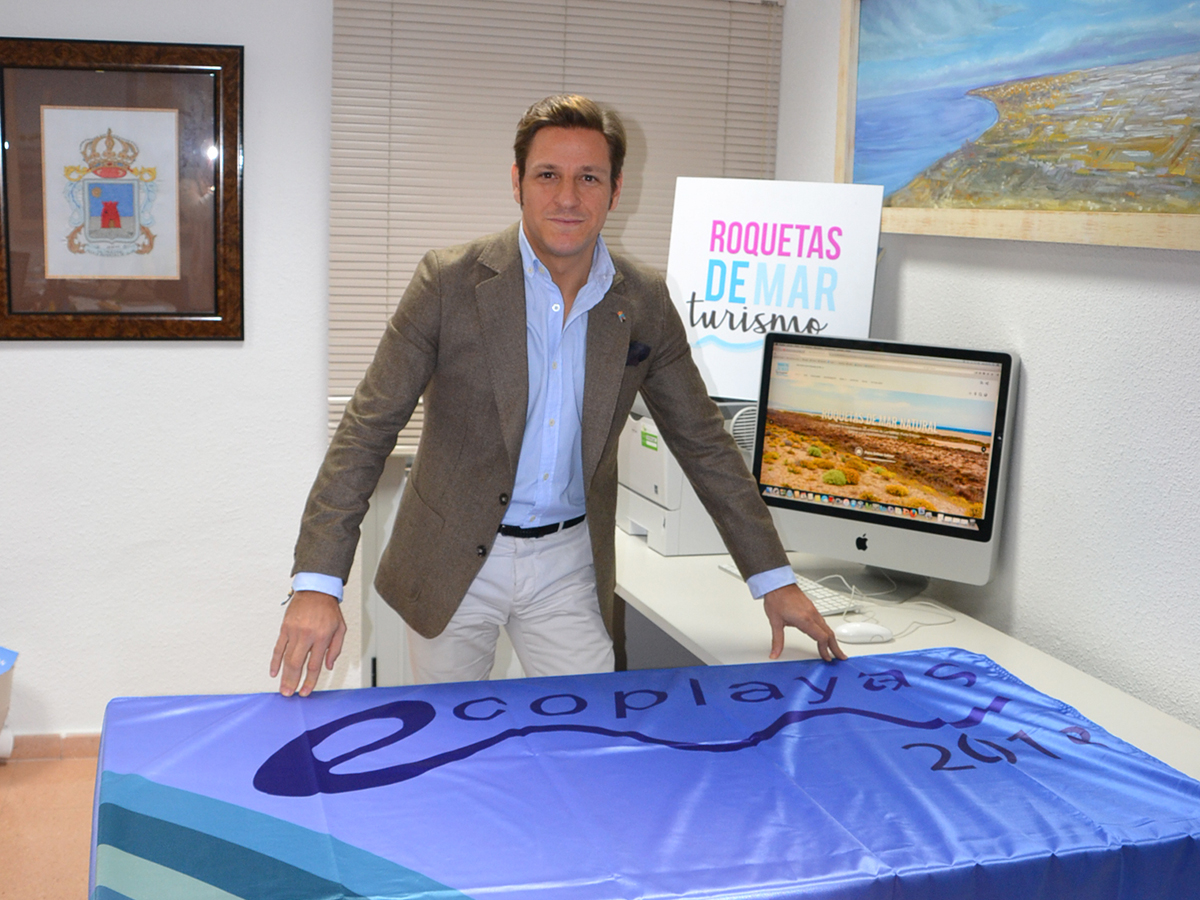 Roquetas, líder nacional en banderas Ecoplayas